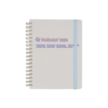 2025年10月始まり 月間 L ロルバーンダイアリー ドロップ ホワイト