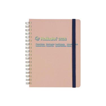 2025年10月始まり 月間 L ロルバーンダイアリー ドロップ ライトピンク