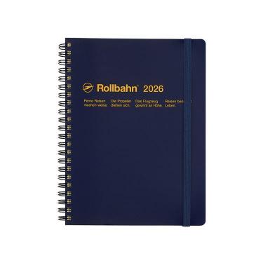 2025年10月始まり 月間 A5 ロルバーンダイアリー ダークブルー