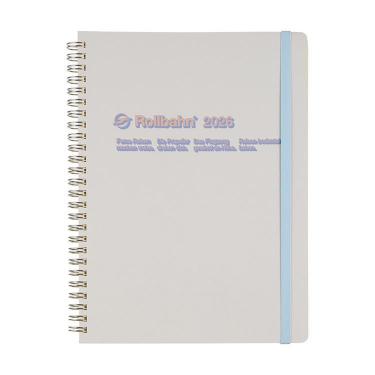 2025年10月始まり 月間 XL ロルバーンダイアリー ドロップ ホワイト