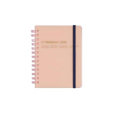 2025年10月始まり 月間 M ロルバーンダイアリー クリア クリアピンク