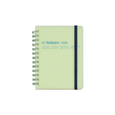 2025年10月始まり 月間 M ロルバーンダイアリー クリア クリアグリーン