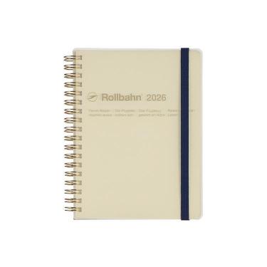 2025年10月始まり 月間 L ロルバーンダイアリー クリア クリア