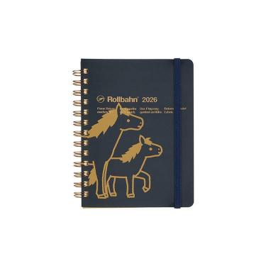 2025年10月始まり 月間 M ロルバーンダイアリー ポニー ブラック