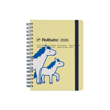 2025年10月始まり 月間 L ロルバーンダイアリー ポニー ライトイエロー