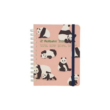 2025年10月始まり 月間 M ロルバーンダイアリー アニマル ライトピンク