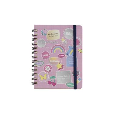 2025年10月始まり 月間 M ロルバーンダイアリー ラベル ライトピンク