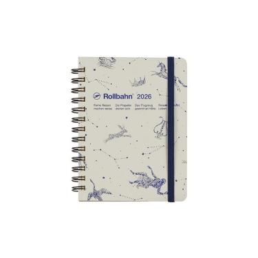 2025年10月始まり 月間 M ロルバーンダイアリー タレイア ホワイト