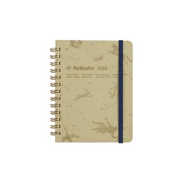 2025年10月始まり 月間 M ロルバーンダイアリー タレイア ベージュ