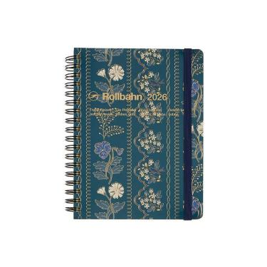 2025年10月始まり 月間 L ロルバーンダイアリー レース ダークグリーン