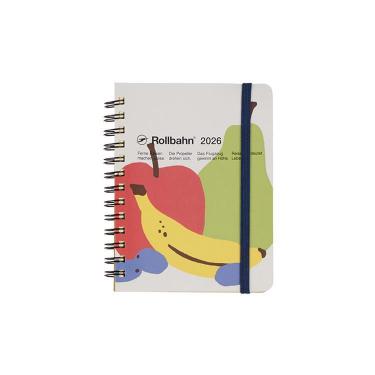 2025年10月始まり 月間 M ロルバーンダイアリー ピエース ホワイト