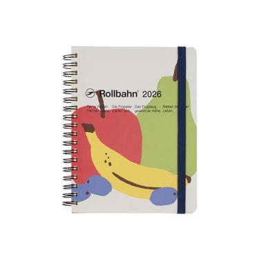 2025年10月始まり 月間 L ロルバーンダイアリー ピエース ホワイト