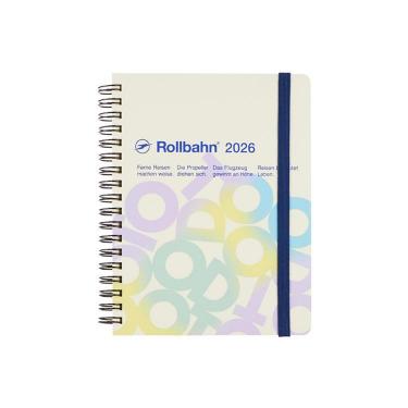 2025年10月始まり 月間 L ロルバーンダイアリー ワード クリーム