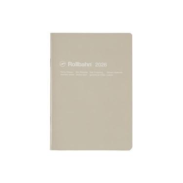 2025年10月始まり 月間 B6 ロルバーンノートダイアリー グレージュ