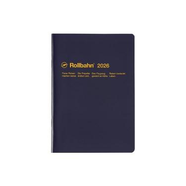 2025年10月始まり 月間 B6 ロルバーンノートダイアリー ダークブルー
