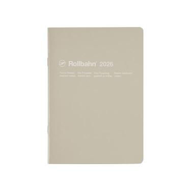 2025年10月始まり 月間 A5 ロルバーンノートダイアリー グレージュ