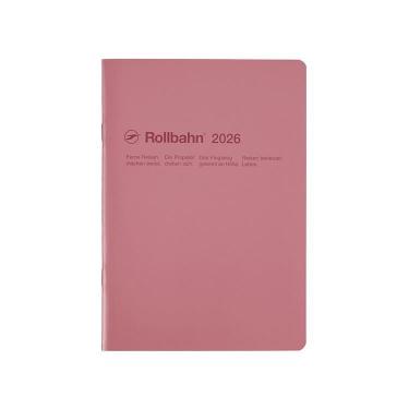 2025年10月始まり 月間 A5 ロルバーンノートダイアリー ピンク