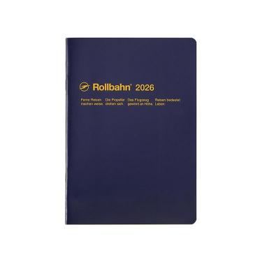 2025年10月始まり 月間 A5 ロルバーンノートダイアリー ダークブルー