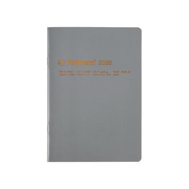 2025年10月始まり 月間 A5 ロルバーンノートダイアリー グレー