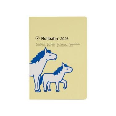 2025年10月始まり 月間 A5 ロルバーンノートダイアリー ポニー ライトイエロー