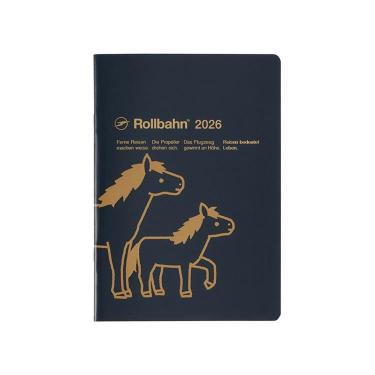 2025年10月始まり 月間 A5 ロルバーンノートダイアリー ポニー ブラック