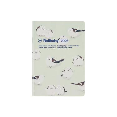 2025年10月始まり 月間 B6 ロルバーンノートダイアリー アニマル ミント