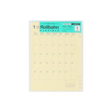 2026年1月始まり 月間 L ロルバーン フレキシブル ダイアリーリフィル