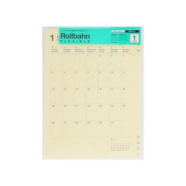 2026年1月始まり 月間 A5 ロルバーン フレキシブル ダイアリーリフィル
