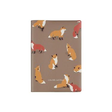 2025年10月始まり手帳 週間ブロック B6 アニマル ブラウン