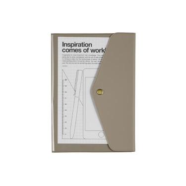 2025年10月始まり手帳 月間 B6 ポケット グレージュ