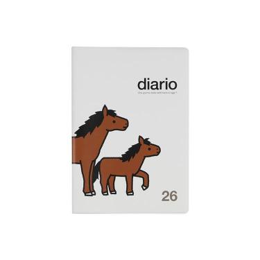 2025年10月始まり手帳 月間 B6 ポニー Ａ