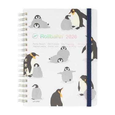 2025年10月始まり手帳 月間 L ロルバーン アニマル ペンギン【ロフト限定】