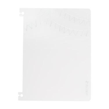 ロルバーン ポケット付きメモL用 プロテクター シルバー【ロフト限定】