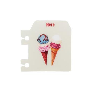 ロルバーン ブックマーク スイーツ アイスクリーム