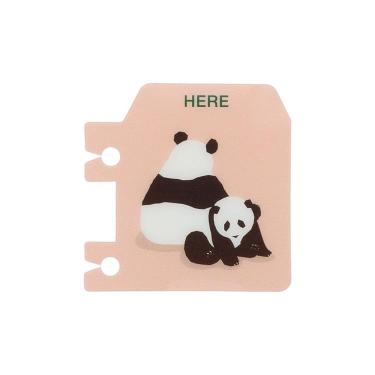 ロルバーン ブックマーク アニマル パンダ
