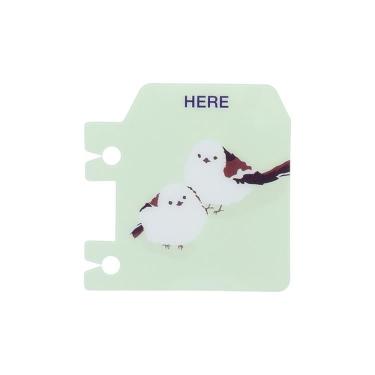 ロルバーン ブックマーク アニマル シマエナガ