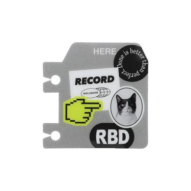 ロルバーン ブックマーク ラベル グレー