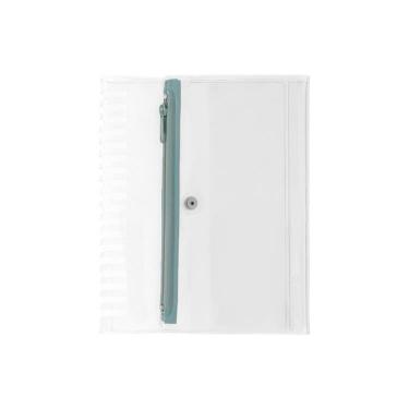 ロルバーン ポケット付メモ ストレージカバー L ブルーグレー