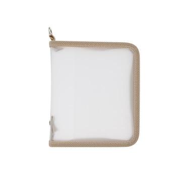 ロルバーン ポケット付メモ ラウンドケース M グレージュ