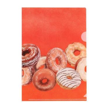 クリアホルダー B6 アメリカンスイーツ D（ドーナツ）