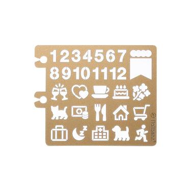 ロルバーン テンプレート デコレーション C ゴールド