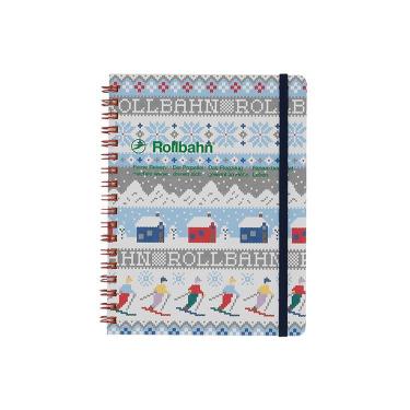 ロルバーン ポケット付メモ L ニット C（スキー）