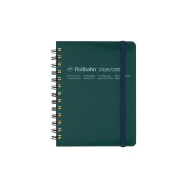 2026年3月始まり 月間 M ロルバーンダイアリー ダークグリーン