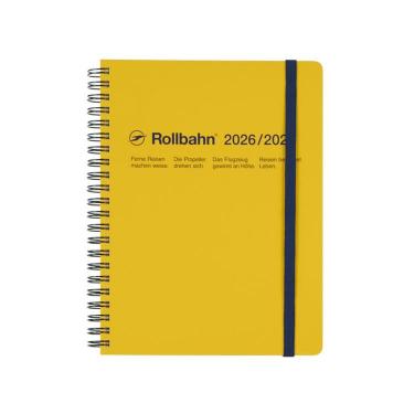 2026年3月始まり 月間 A5 ロルバーンダイアリー イエロー