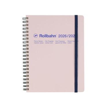 2026年3月始まり 月間 A5 ロルバーンダイアリー ライトピンク