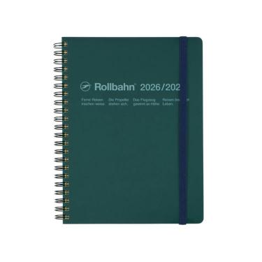 2026年3月始まり 月間 A5 ロルバーンダイアリー ダークグリーン