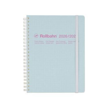 2026年3月始まり 月間 A5 ロルバーンダイアリー スコラ ライトブルー