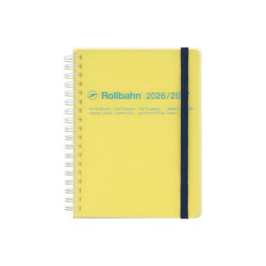 2026年3月始まり 月間 L ロルバーンダイアリー クリア クリアイエロー