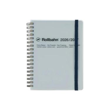 2026年3月始まり 月間 L ロルバーンダイアリー クリア クリアブルー