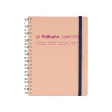 2026年3月始まり 月間 A5 ロルバーンダイアリー クリア クリアピンク